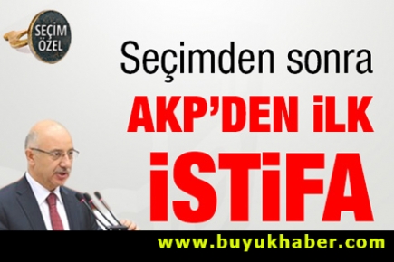 AKP'de Şok istifa