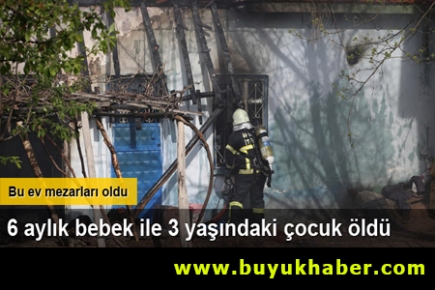 Aksaray'da yangın faciası: 2 çocuk öldü