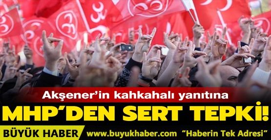 Akşener'in kahkahalı yanıtına MHP'den sert tepki!