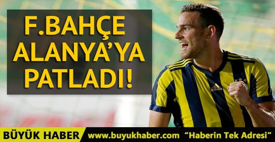 Alanyaspor 1-4 Fenerbahçe (Maçın geniş özeti)