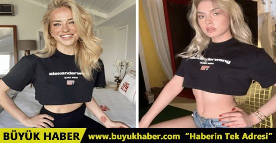 Aleyna Tilki ve Burcu Esmersoy'un pişti olduğu tişörtün fiyatı sosyal medyayı salladı!