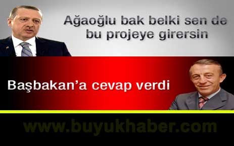 Ali Ağaoğlu'ndan Başbakan'a cevap