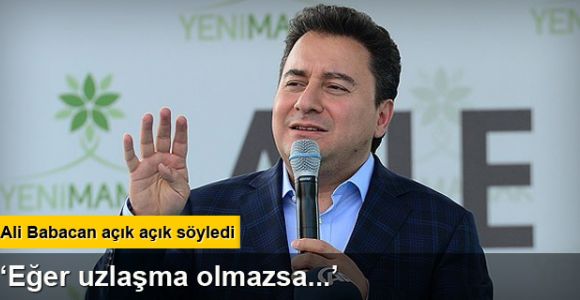 Ali Babacan'dan koalisyon ve erken seçim açıklaması