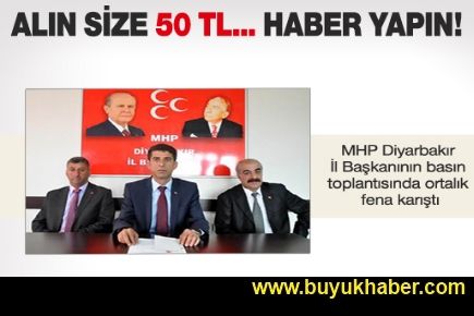 Alın size 50 TL haber yapın