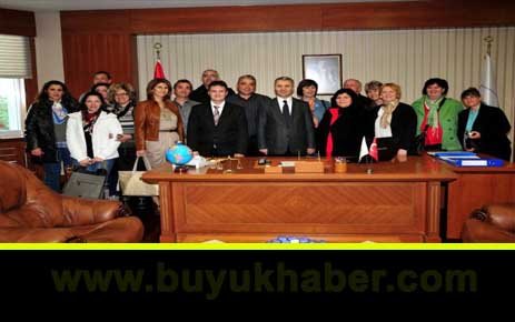 ALMAN VE YUNAN EĞİTİMCİLERDEN BELEDİYEMİZE ZİYARET