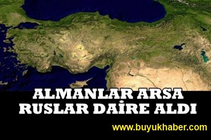 Almanlar arsa, Ruslar daire aldı