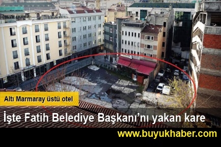 Altı Marmaray üstü otel