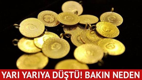 Altın üretimi yarı yarıya düştü, normal seyrine geri döndü