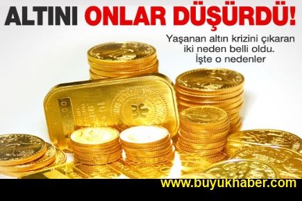 Altının düşmesinin iki sebebi Çin ve Soros