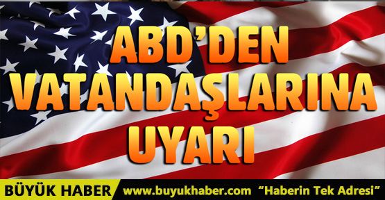 Amerika'dan İzmir patlaması sonrası vatandaşlarına uyarı