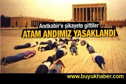 Anıtkabir'de yatan adam eylemi