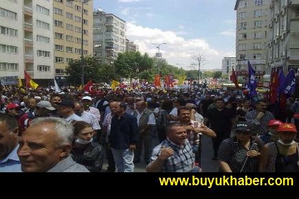 Ankara’da grev yürüyüşü başladı!