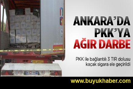 Ankara'da PKK'ya ağır darbe
