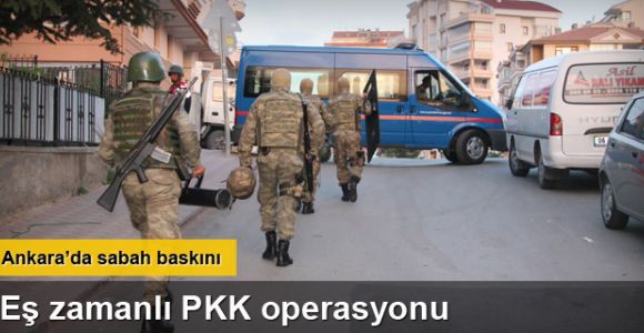 Ankara'da terör örgütü PKK'ya yönelik operasyon