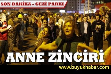 Anneler Gezi Parkı'nda