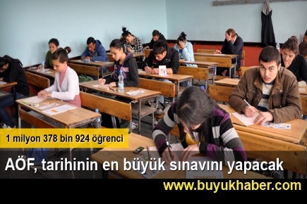 AÖF, tarihinin en büyük sınavını yapacak