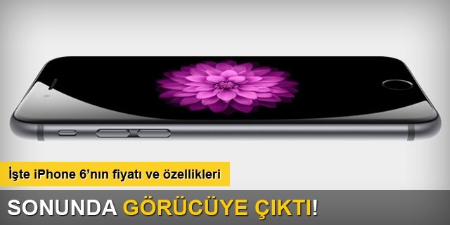 Apple iPhone 6 ve iPhone 6 Plus'ı tanıttı