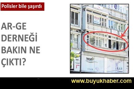AR-GE Derneği kumarhane çıktı