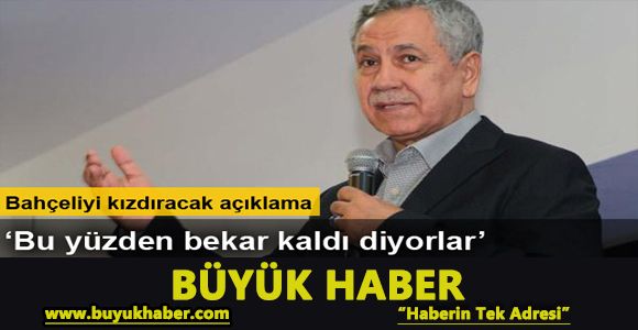 Arınç'tan Bahçeli'ye 'hayır' eleştirisi