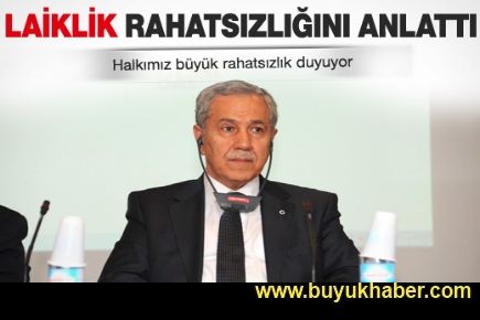 Arınç'tan 