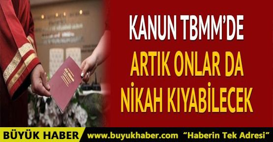 Artık müftüler de nikah kıyabilecek