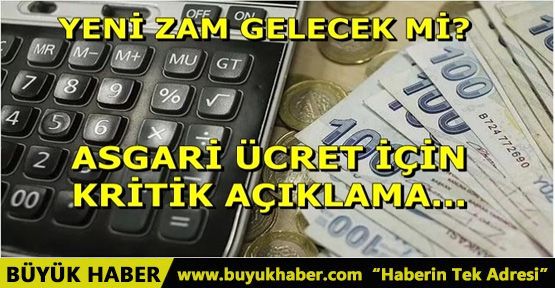 ASGARİ ÜCRETTE SON DURUM