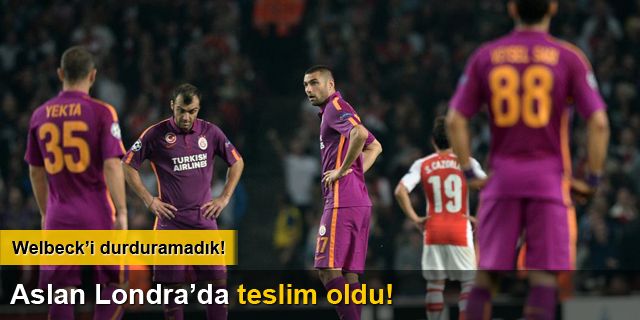 Aslan Londra'da teslim oldu!