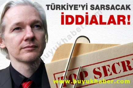Assange'dan Wikileaks'te şok Türkiye iddiaları
