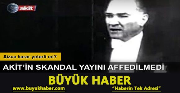 Atatürk'e hakarete RTÜK'ten ceza