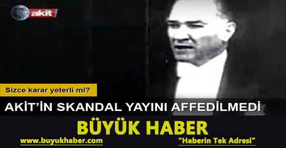 Atatürk’e hakarete RTÜK’ten ceza