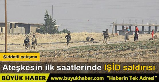 Ateşkesin başladığı Suriye'de IŞİD saldırısı