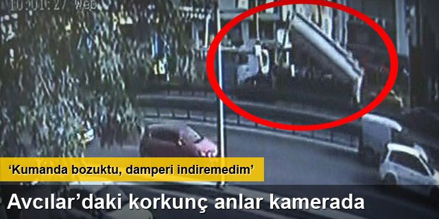 Avcılar'da üst geçit çöktü: 1 kişi hayatını kaybetti