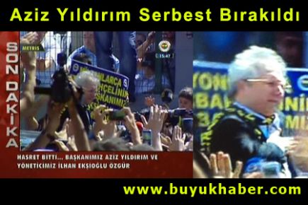 Aziz Yıldırım Serbest Bırakıldı