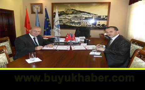 Bağcılar Belediyesi Arnavutluk'un Berat Belediyesi ile kardeş oldu