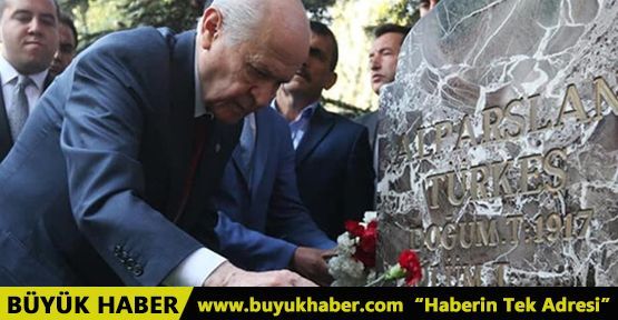 Bahçeli'den Türkeş'i anma mesajı