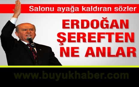 Bahçeli'nin aday tanıtım toplantısı konuşması.