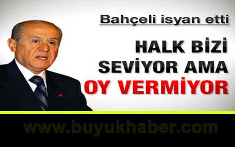 Bahçeli'nin oy isyanı