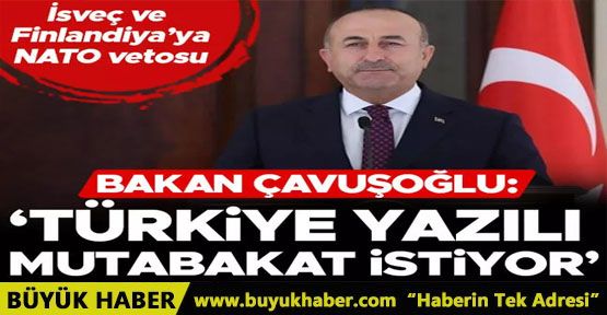 Bakan Çavuşoğlu'nda NATO açıklaması