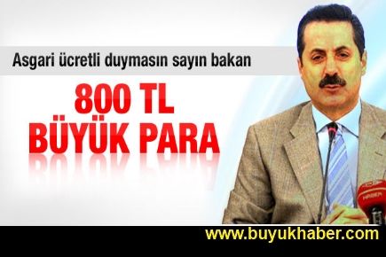 Bakan Çelik: Asgari ücretle geçinilir