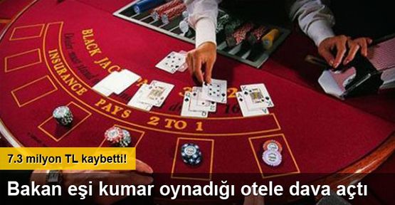 Bakan eşi çok kızdı