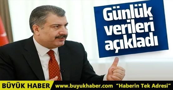 Bakan Koca günlük verileri açıkladı!