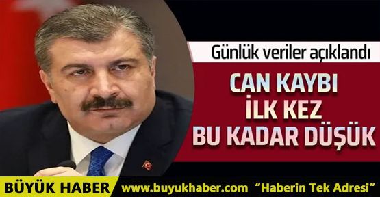 Bakan Koca günlük verileri açıkladı! Vefat edenlerin oranı azalıyor