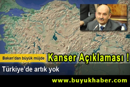 Bakan Müezzinoğlu'ndan kanser açıklaması