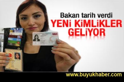 Bakan yeni kimlikler için tarih verdi
