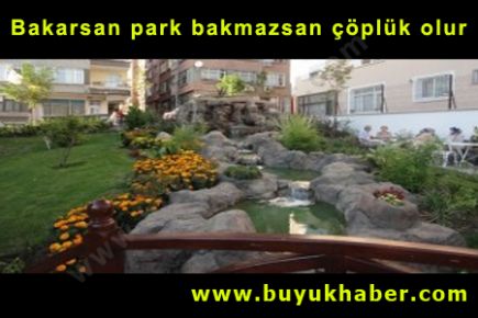 Bakarsan park bakmazsan çöplük olur