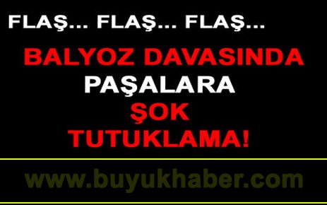 Balyoz'da 163 tutuklama!