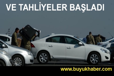 Balyoz'da tahliyeler başladı