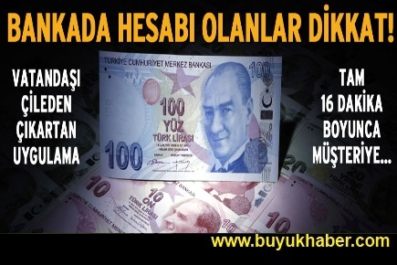 Bankada hesabı olanlar dikkat