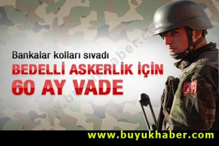 Bankalar bedelli için kolları sıvadı