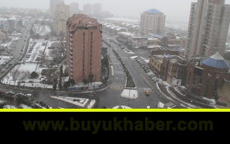 Başakşehir'de kar keyfi